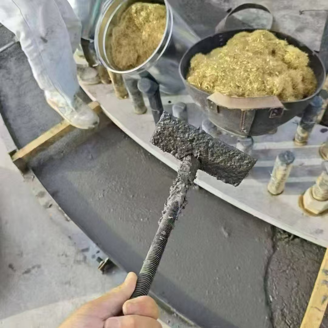 雨花C120钢纤维高强无收灌浆料 轧机压缩机汽轮机发电机锻压设备底座灌浆材料